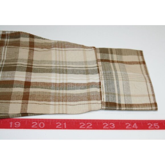 Cabelas RedHead Rock Creek Ripstop Plaid Shirt Mens XL Brown Tan NWT Outdoors - Picture 9 of 9